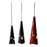 Vintage perforated metal suspensions