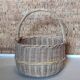 Panier rotin vintage