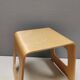 Beautiful design stool/side table made of curved plywood and designed by Lisa Norinder for Ikea.