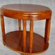 Art Deco period oval coffee table