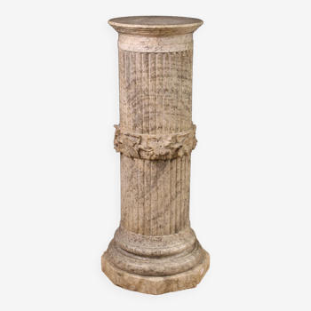 alabaster column from 20th century