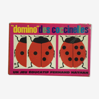 Ancient toy Rare Ladybug Lotto