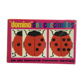 Jouet ancien rare loto des coccinelles