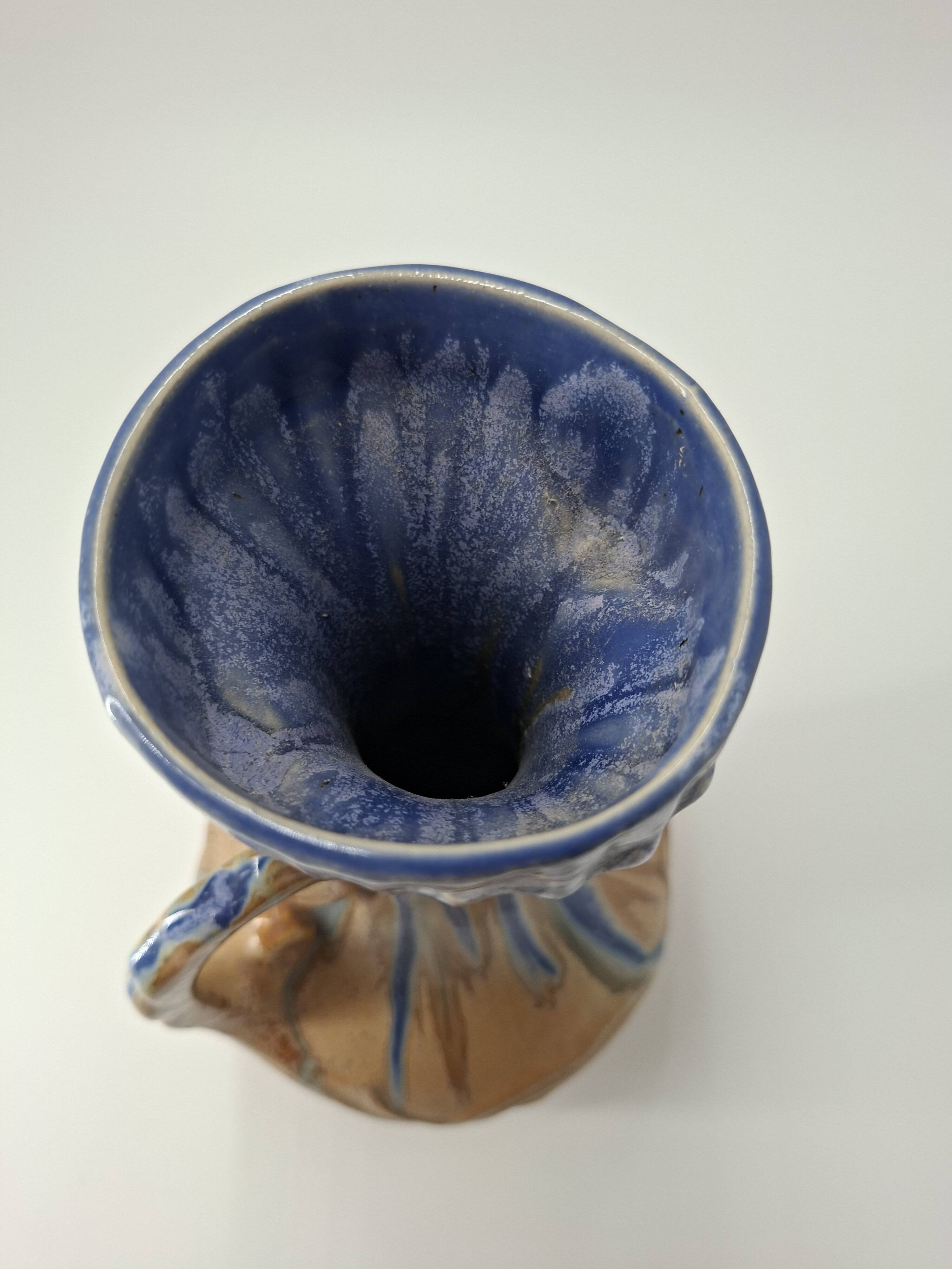 Art Nouveau ceramic vase