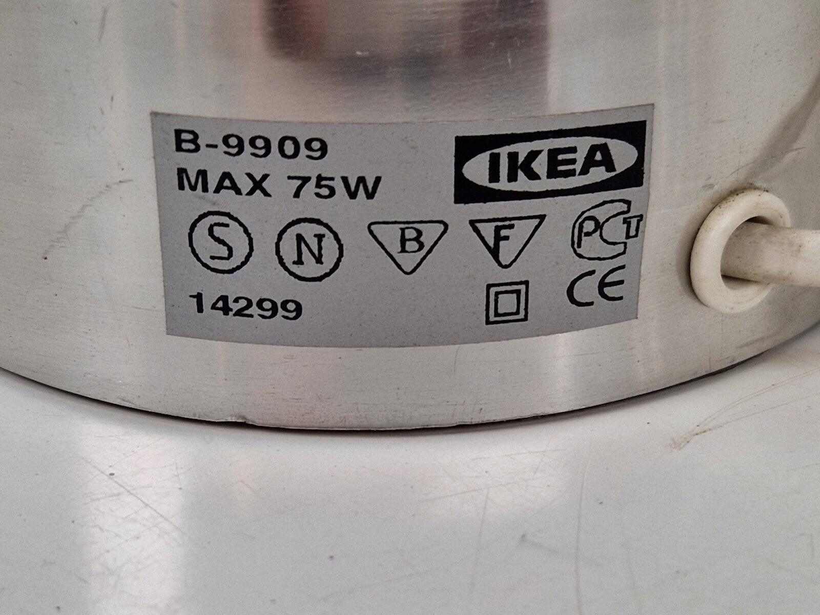 Lampes de table vintage en aluminium d'Ikea, années 1980