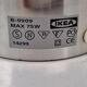 Lampes de table vintage en aluminium d'Ikea, années 1980