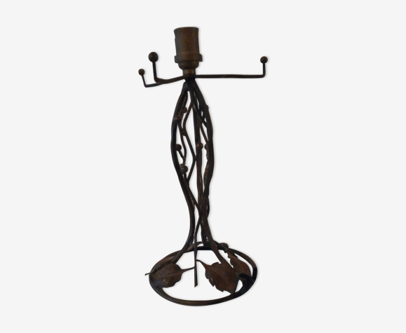 Pied de lampe art deco