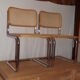 2 chaises Marcel Breuer édition italienne B32