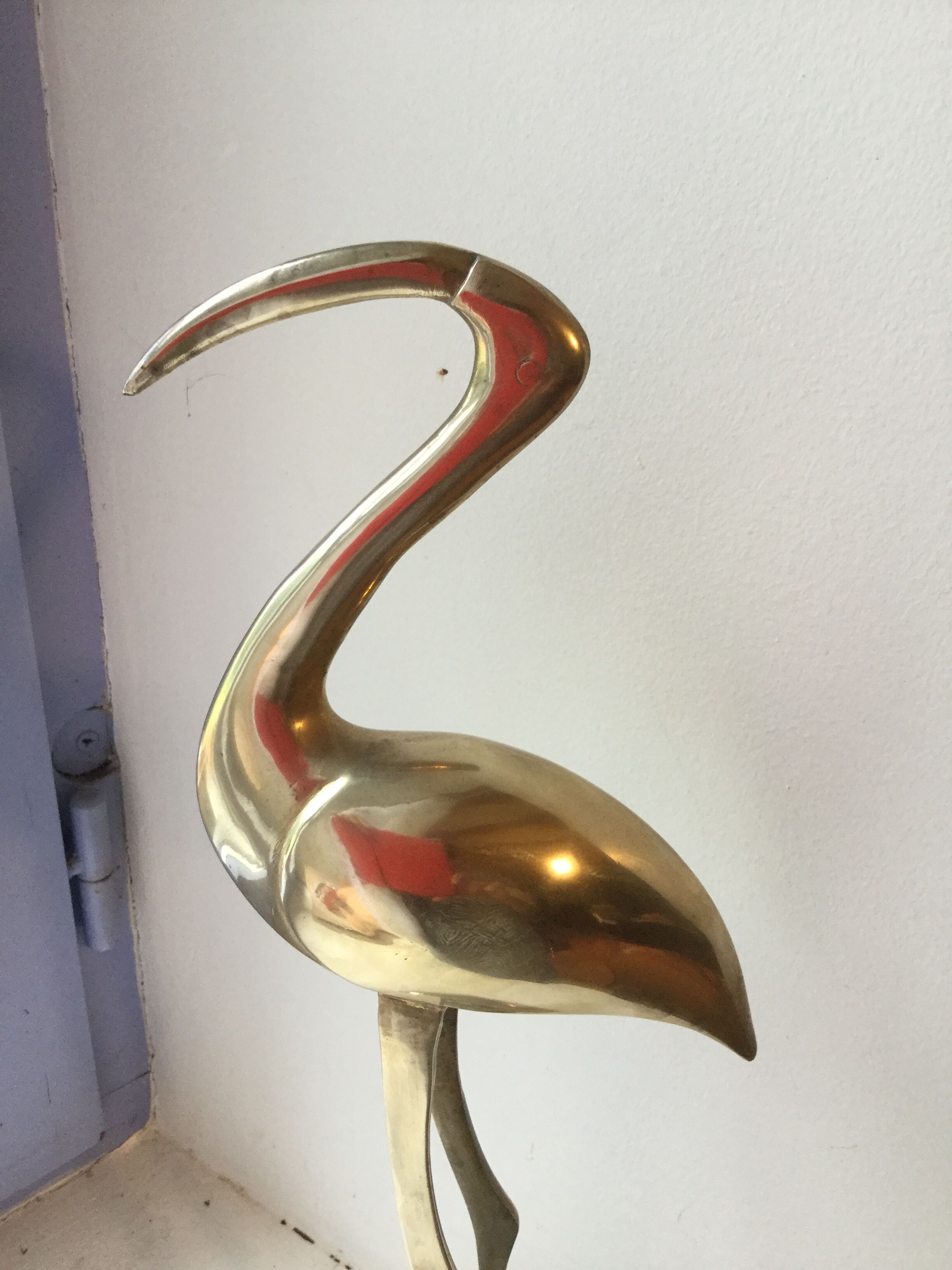 Ibis brass bird top