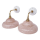 Swan neck and Clichy glass wall lights