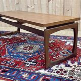Table basse en teck des années 70
