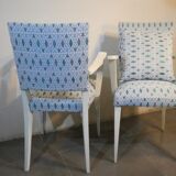 Pair of bridge armchairs