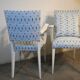 Paire de fauteuils bridge