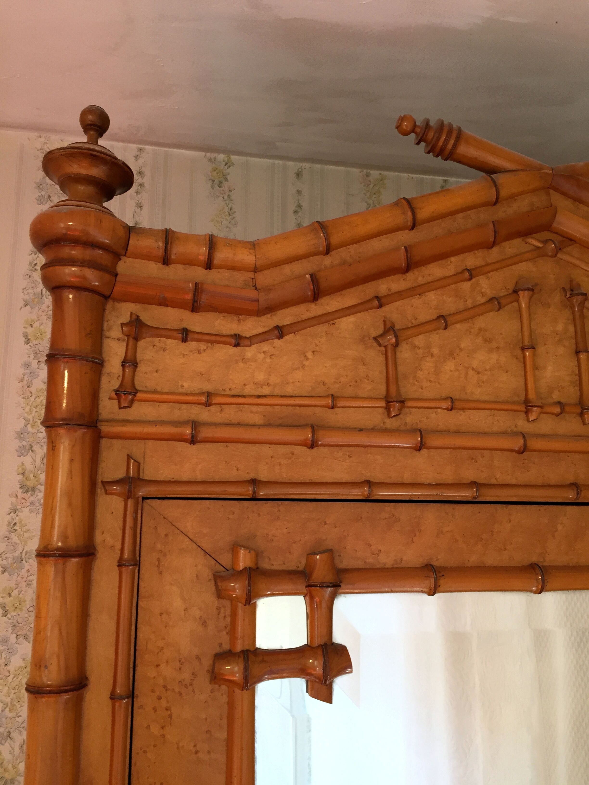 Ice cabinet bamboo collection circa 1870 Napoleon III