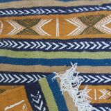 Traditional Berber kilim rug 105-55cm