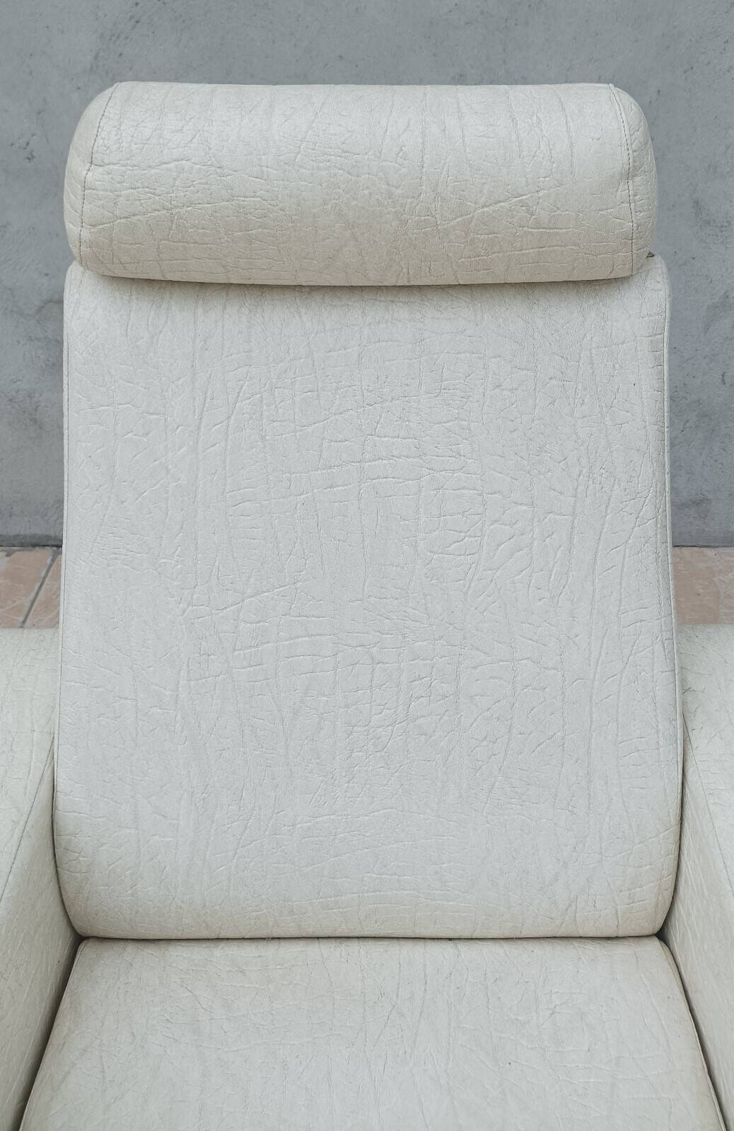 Vintage BEKA armchair in faux leather