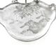 Art Nouveau appetiser tray, Orivit, Germany, early 20th century