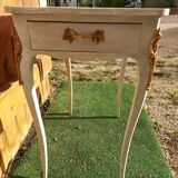 Small louis xv style murano console