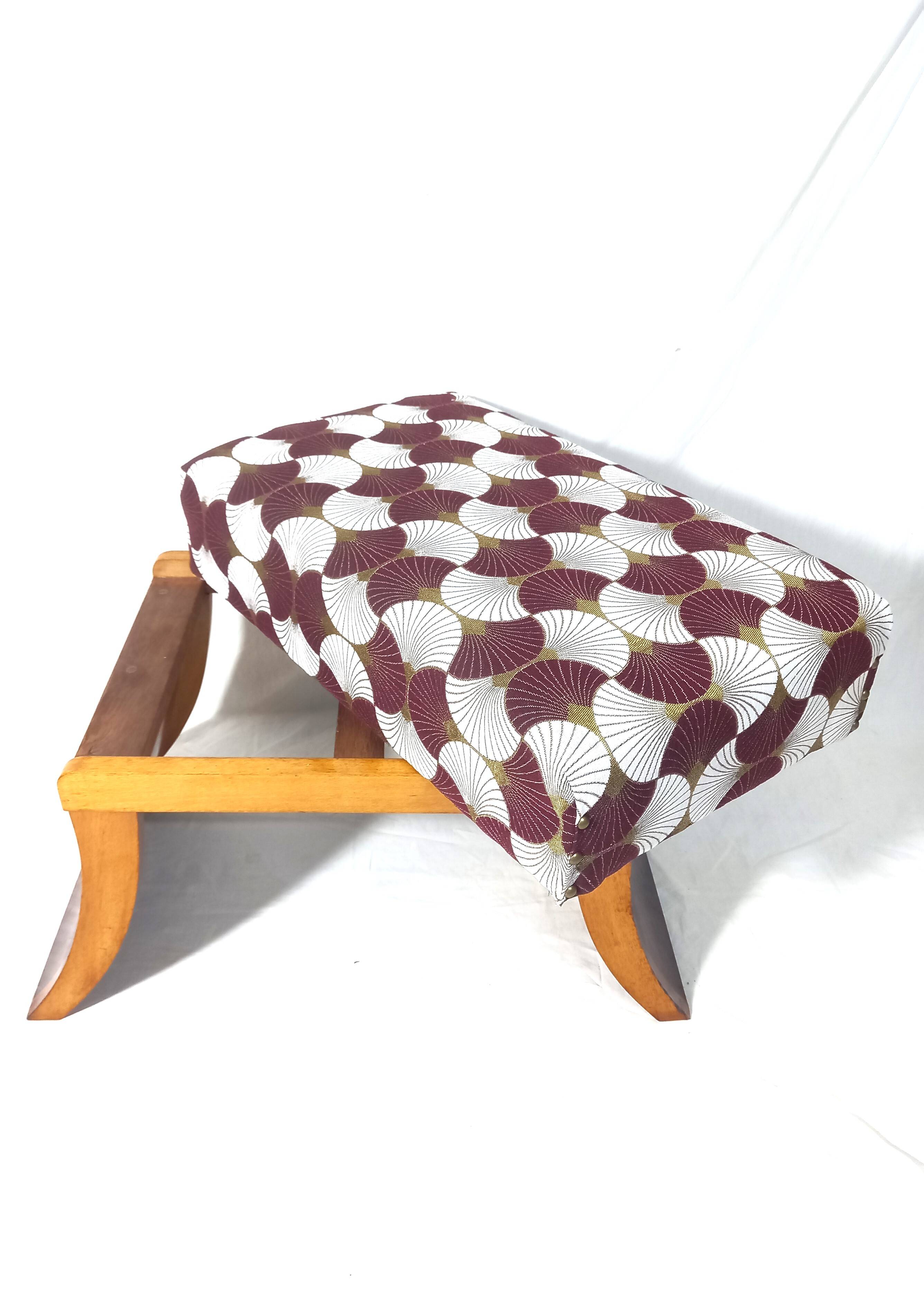 Art Deco Stool Bench