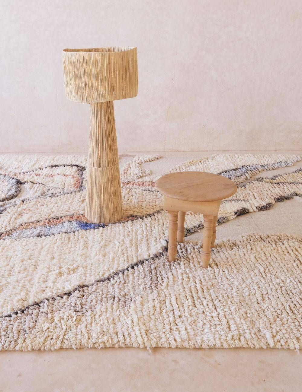 Contemporary Abstract Rug - 353 x 250 cm