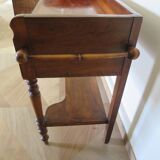 console-old dressing table-side table-mahogany stain