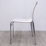 Bigframe chair 44/440 without armrests from alias designed by alfredo meda in white mesh