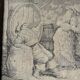 Set of two antique framed gobelins from France from the 19th century