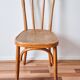 Turned wooden bistro chair, Fischel