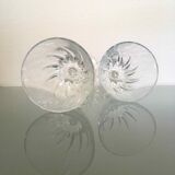 Set of 12 vintage wine glasses 1960