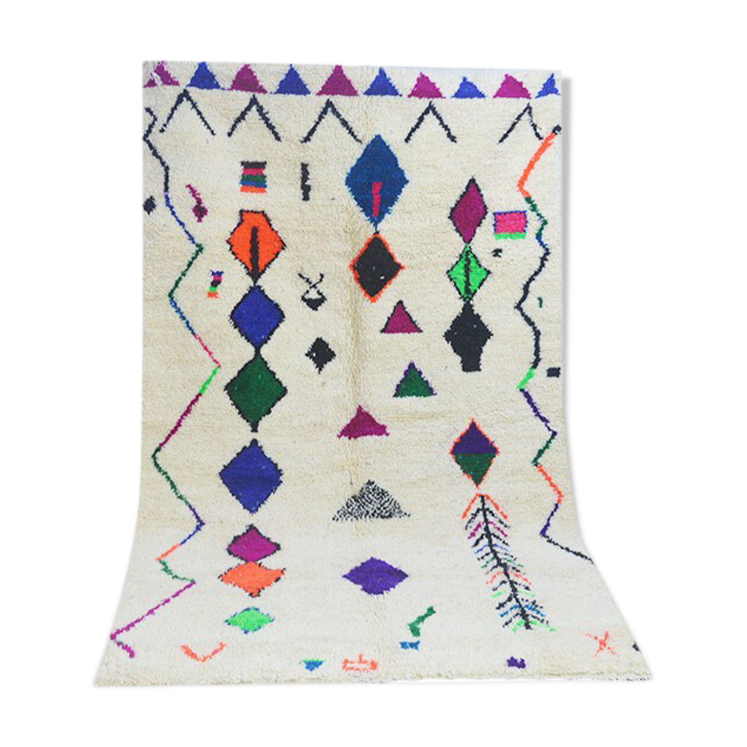 Moroccan berber carpet 273x145cm