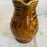 pitcher from the Sarreguemines earthenware factory