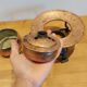 Copper fondue set