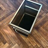 Golden aluminium dressing table