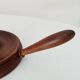 Antique wooden hand candle holder, 19th century