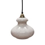 Vintage Pendant Lamp With Opaline Shade