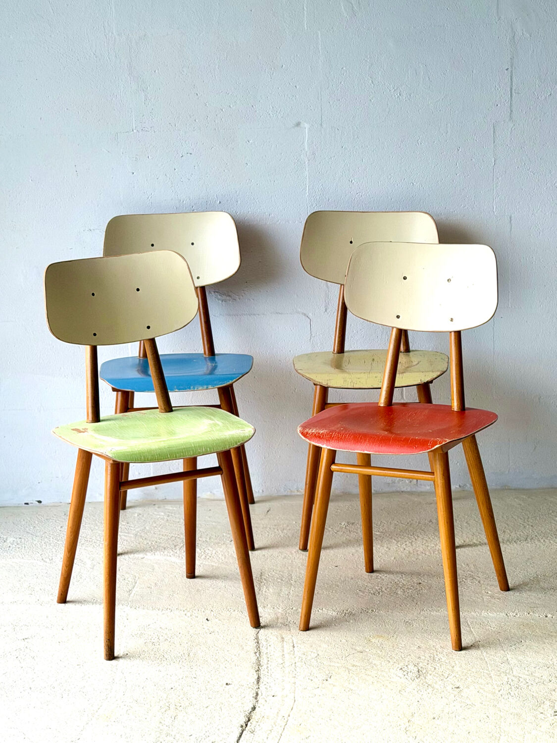 Dining Chairs by TON, 1960’