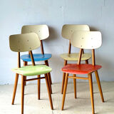 Dining Chairs by TON, 1960’