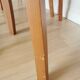 Set of 7 Vintage Calligaris Dining Chair: 1990s Italian Wooden Artek Style