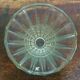 Pointed moulded glass vase
