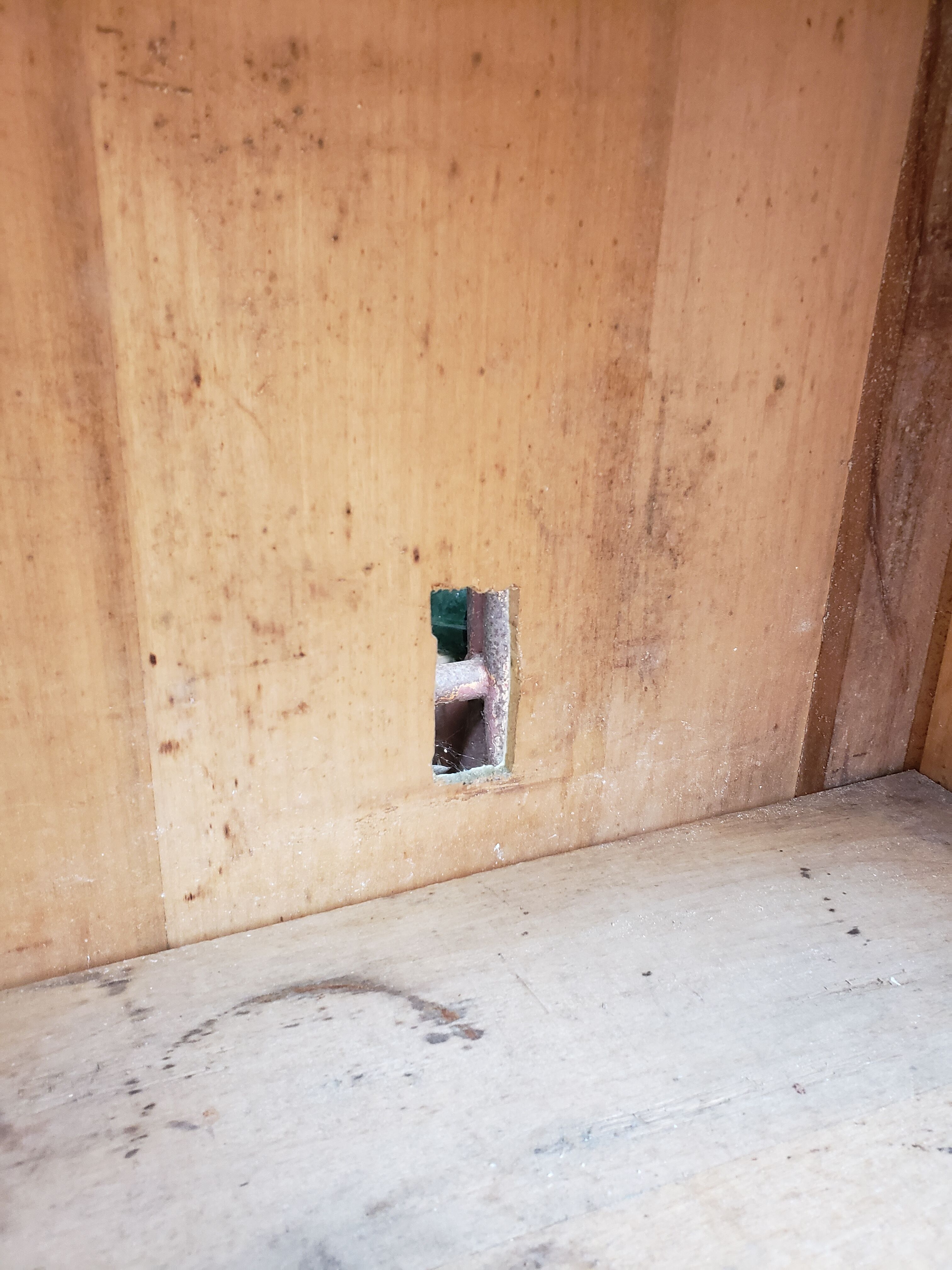 Parisian white buffet and wood Thuileries