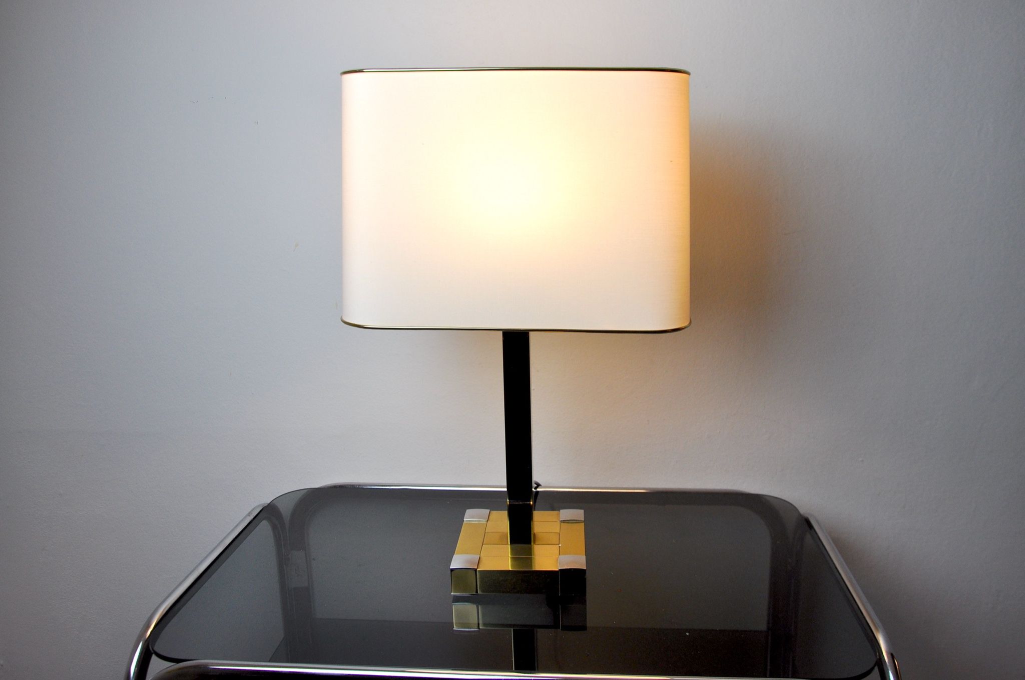 Lampe de table regency par Bd Lumica, Italie, 1970