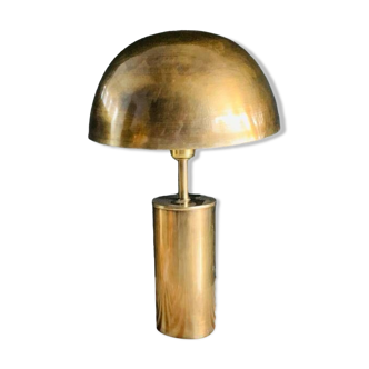 Lampe décorative en laiton de style milieu du siècle 19,6 po - Lampe en laiton doré