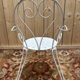 Salon de jardin en fer forgé