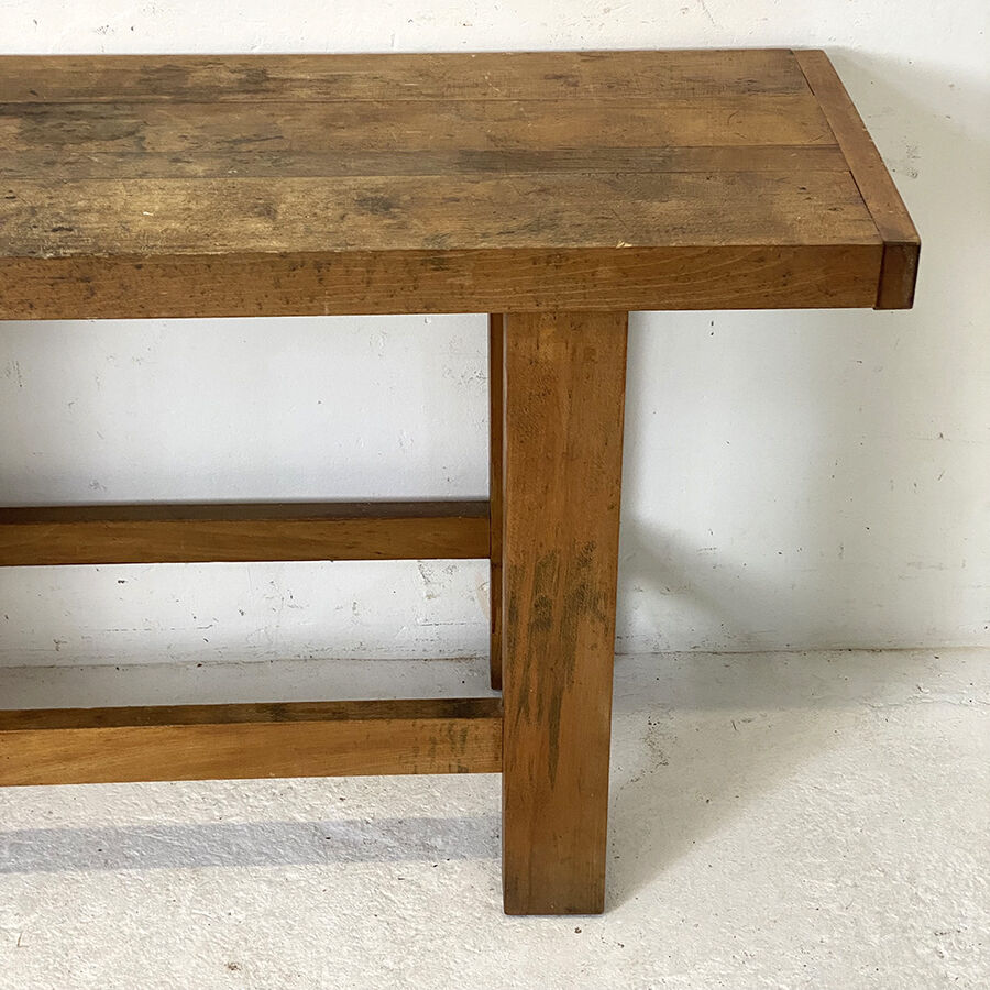 Solid oak workbench