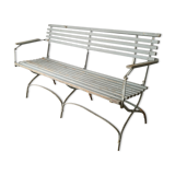 Banc de jardin ancien  à lattes