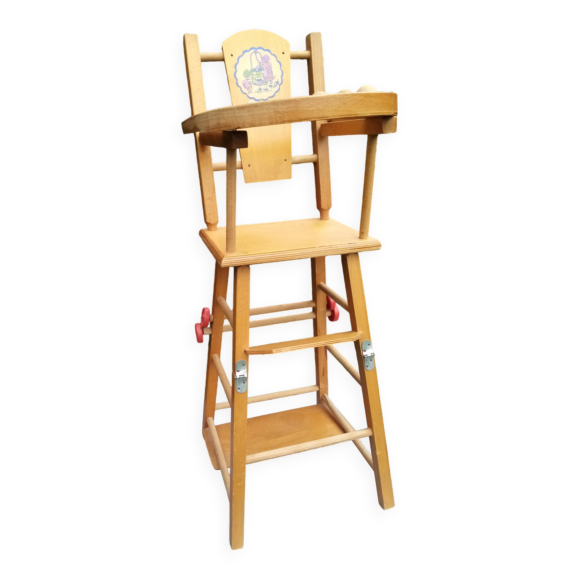 Chaise haute de poupée