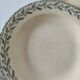 6 old E.C. Salins “Les Épis” ironstone soup plates