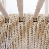 Hans Wegner J16 Rocking chair by Kvist Mobler A/S, Denmark 1970