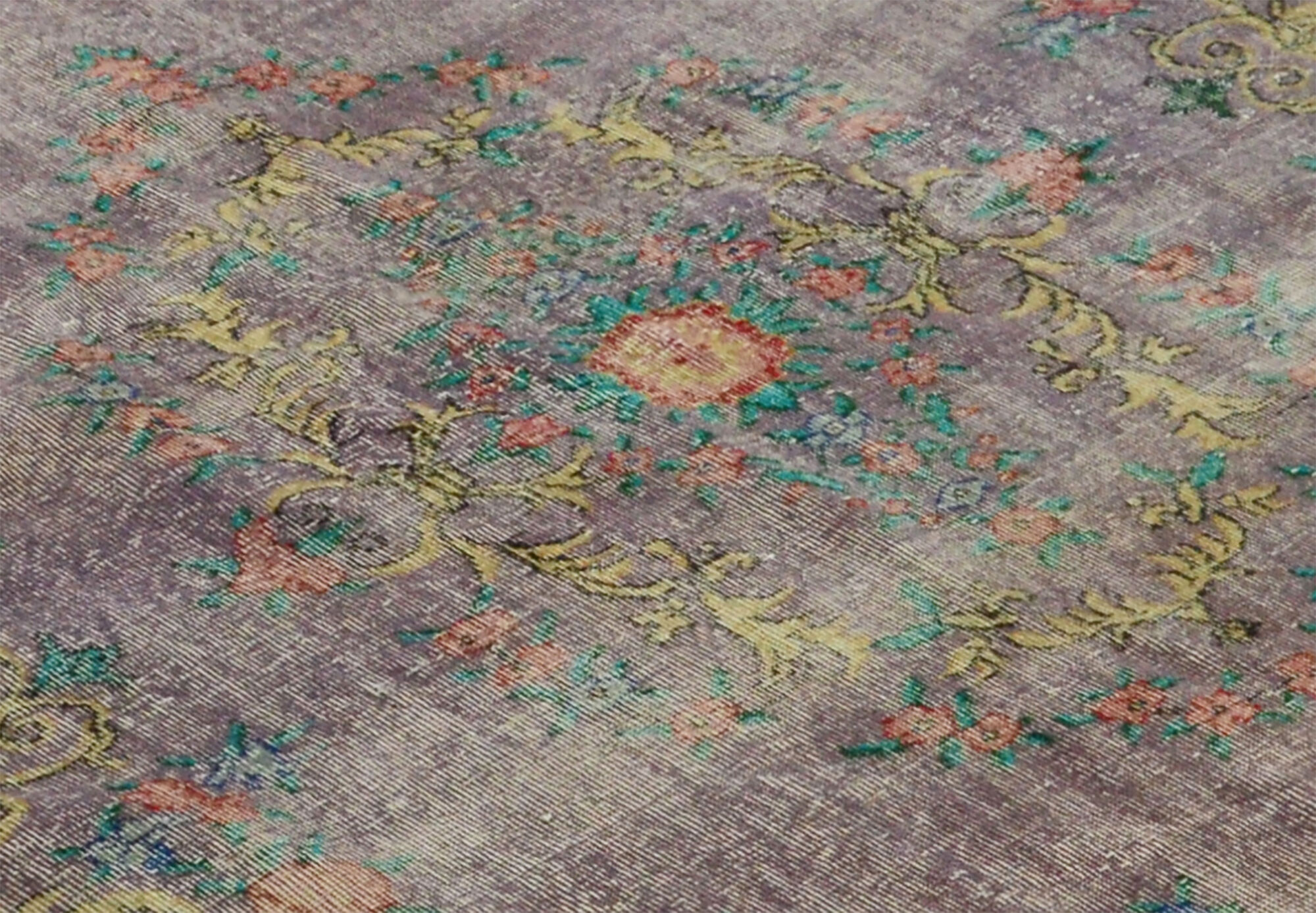 Anatolian handmade vintage rug 295 cm x 198 cm