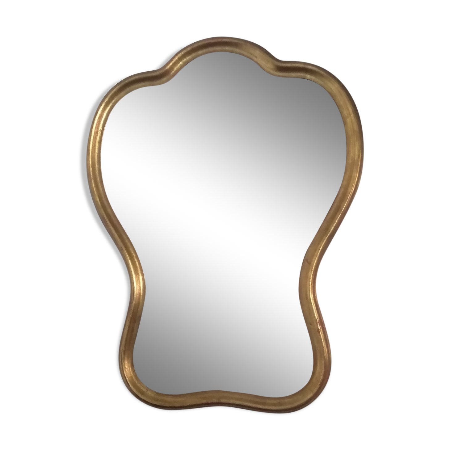 Golden mirror  50x70cm